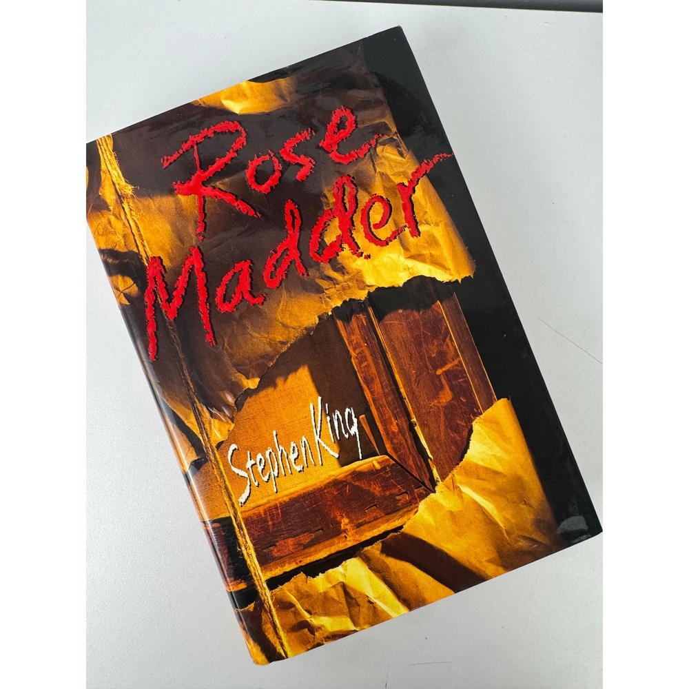 Rose Madder Stephen King First‎ Edition Hardcover 1995 Viking Horror Novel
